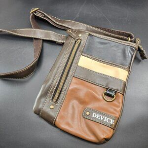 Device Multi-Tone Crossbody Bag Adjustable Strap & Zippered Compartments JJ4148